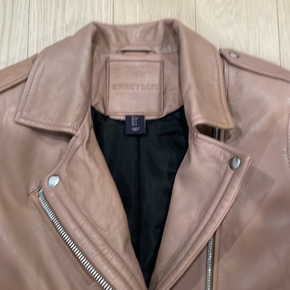NWOT Amaryllis Women’s Lambskin Leather Jacket - Picture 2 of 6